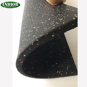 Tapis de sol en caoutchouc antidérapant et antichoc de 50 mm pour salle de sport et tir à la carabine, écologique - Product Image 2