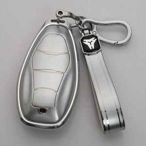 Funda Protectora para Llaves de Coche de Aleación de Aluminio y TPU para HONGQI H5 H6 <span class=keywords><strong>H9</strong></span> HS3 HS5 HQ9, Protector de Llaves de Coche, Accesorios para Llaves de Coche - Product Image 4