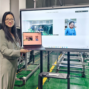 55/65/75 Inch business equipment interactive touch screen indoor digital signage smart conference interactive <b>whiteboard</b> - Product Image 2