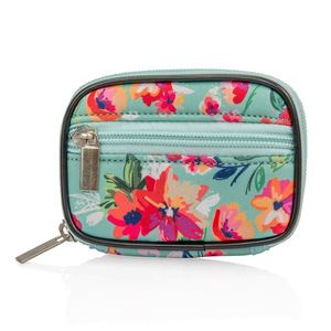 Fashion <b>Smart</b> Vitamin Case Travel Luxury Fabric Organizer <b>Wallet</b> Pill Box With Keychain - Product Image 4