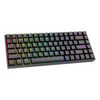 Keyboard Mekanik Gaming Profesional Custom Berkabel dan Nirkabel PCB 60% 100% TKL USB Type-C Hot-swappable