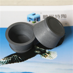 Customized Wholesale Price High Quality TIB2 Ceramic Thermal Shock Resistance <strong>Molten</strong> Meta <strong>Titanium</strong> Diboride Crucible