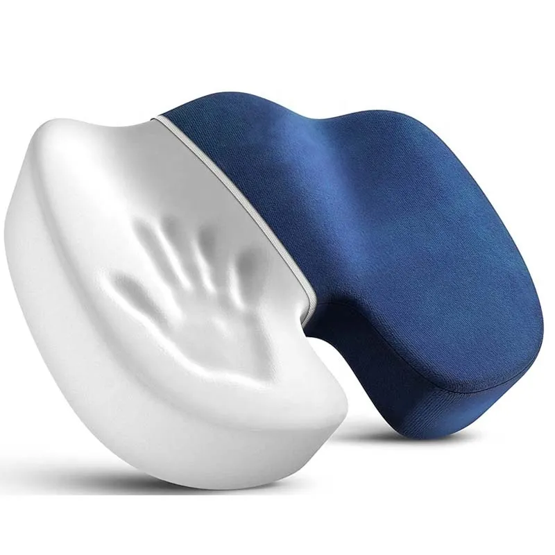 Stuhl Sitzkissen Slow Rebound Comfort Coccyx Ortho pä discher Memory Foam Beach Kunden spezifische Techniken Logo Farbe Gestricktes Material Größe