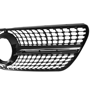 Parrilla Delantera Modificada GT para Mercedes-Benz Clase V Vito W447 2014-18, de Plástico ABS, Color Negro Plateado Estrella Nocturna - Product Image 2