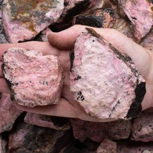 Piedra Bruta de Rodocrosita Argentina Natural de Alta Calidad al por Mayor, Cristal Rosa en Bruto, Espécimen Mineral para Sanación y Decoración - Product Image 5