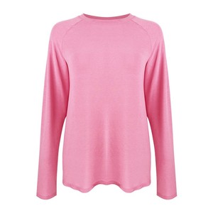 Haut de yoga pour femme respirant à séchage rapide, manches longues, extensible, col rond, vêtement de sport - Product Image 2