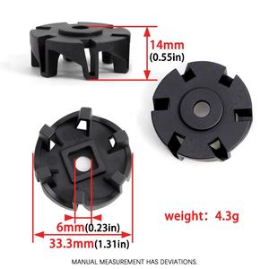 Accessori per miscelatore di plastica Premium a quattro angoli, - Product Image 6