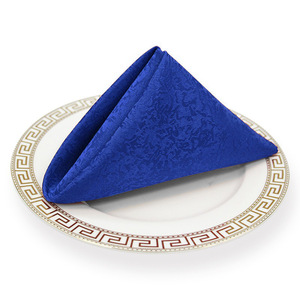 Serviettes de table en tissu lavables en polyester, accessoires élégants pour tables avec paillettes pour mariages, fêtes, événements, banquets - Product Image 3