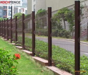 Đào hình bài ngoài trời dây lưới cong bảo vệ hàng rào cho màn hình vườn - Product Image 2