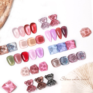 Punte per unghie <span class=keywords><strong>VIP</strong></span> bara unghie finte punte per Nail Art lunghe chiare/naturali forma piatta Manicure a copertura totale stile francese - Product Image 1