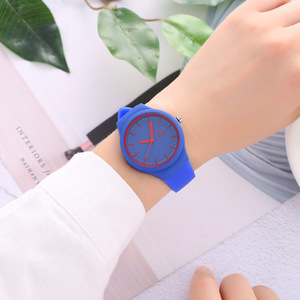 <span class=keywords><strong>Relojes</strong></span> <span class=keywords><strong>de</strong></span> moda Ins para <span class=keywords><strong>Mujer</strong></span>, pulsera <span class=keywords><strong>de</strong></span> silicona <span class=keywords><strong>de</strong></span> Color caramelo, regalo para <span class=keywords><strong>Mujer</strong></span> - Product Image 5