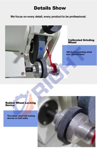 Equipamento laboratório testador resistência abrasão borracha Akron sola máquina teste resistência desgaste pneu - Product Image 6