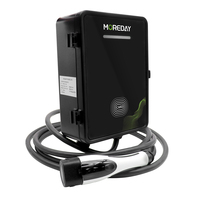 Moreday GB/T ABS Wallbox Câble de charge de voiture électrique Station de charge EV Chargeur EV 7kw Ev