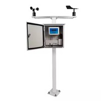 Registrador Digital Meteorológico RS232 RS485 GPRS para Medición de Velocidad y Dirección del Viento, Anemómetro para Barcos, Detector para Grúas, Medición en Campo
