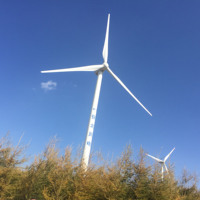 Prix d'usine bas : Petit générateur éolien en fibre de verre 300W 400W 500W 1KW pour énergie hybride solaire-éolienne