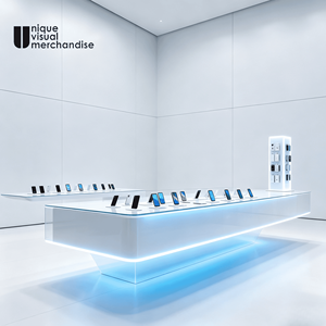 Comptoirs en verre pour téléphones portables : Parfaits pour l'affichage des téléphones mobiles - Product Image 1