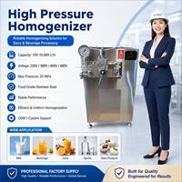 Homogénéisateur à ultrasons haute pression pour la chimie laitière, homogénéisateur ultra haute pression