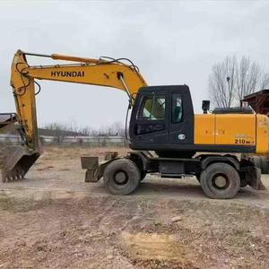 Excavatrice sur pneus Hyundai <span class=keywords><strong>210</strong></span>-7 60 150 Doosan150 <span class=keywords><strong>210</strong></span> d'origine avec transition rapide et sans besoin de camions à plateau, haute efficacité - Product Image 6