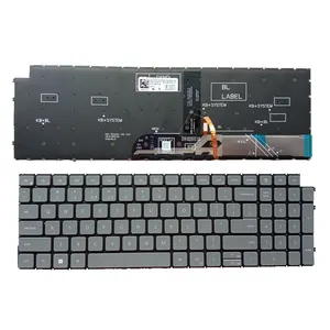 gray Backlit Keyboard For Dell Latitude 3520 Vostro 3510 3515 3520 3525