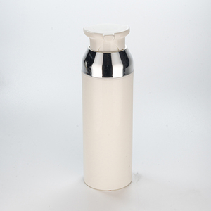 Venta al por Mayor de Botellas Cosméticas Redondas Vacías de Colores, sin Aire, de 43 mm de Diámetro, 30 ml, 50 ml, 80 ml, Botellas de Loción con Bomba de Vacío - Product Image 5