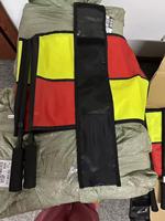 Drapeau d'arbitre de football avec sac Le drapeau de patrouille d'arbitre de football Match de sport Drapeaux de juge de ligne Équipement d'arbitre