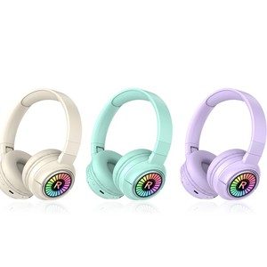 Auriculares inalámbricos Bluetooth MSL-920 con luz RGB, control táctil plegable para música deportiva - Product Image 2