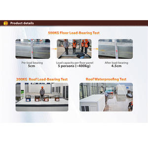 Casas Pequeñas de Lujo con Baño, Apartamentos Convertibles, Hotel Cápsula Modular, Oficina Prefabricada en Contenedor - Product Image 4