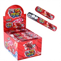 Bonbons durs super acidulés aux fruits, fourrés aux saveurs fraise et orange, multicolores, en forme de boule, en gros, en boîte