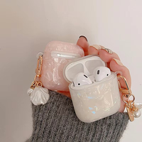 Étuis pour écouteurs en perles pour Airpods 4, pendentif léopard, housse de protection pour écouteurs Apple Airpod 3 Pro 2 1 Pro 3ème génération