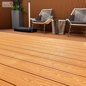 Bicolor eco-gỗ chống nứt co-đùn ngoài trời Composite decking 3D sâu nổi kho báu với chất lượng tốt WPC decking - Product Image 1