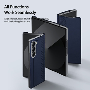 Funda para teléfono con ranuras para tarjetas, adecuada para el teléfono plegable Z Fold 7, funda con inserción de tarjetas integrada para teléfono con pantalla plegable. - Product Image 1