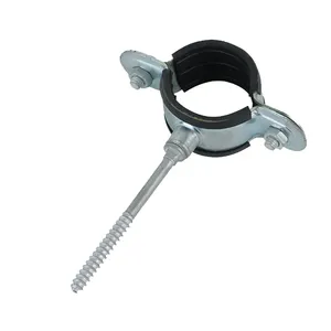 Conector de tubería PN25 PPR, brida de 75mm, abrazadera de metal de 40mm