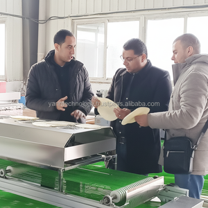 เครื่องขึ้นรูปแพนเค้กแบบบางใหญ่ทำจากสแตนเลสเครื่องทำโรตี้เครื่องทำชาปาติ - Product Image 1