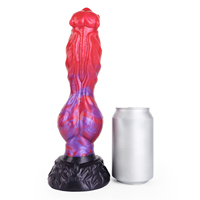 NNSX Godemiché en silicone fantaisie, long, monstre, énorme, pour usage anal, avec ventouse