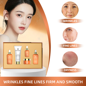 Set di Cura della Pelle 5 Pezzi con Astaxantina e Retinolo Anti-Rughe Rassodante Idratante Etichetta Privata OEM per Donne Bellezza all'Ingrosso - Product Image 5