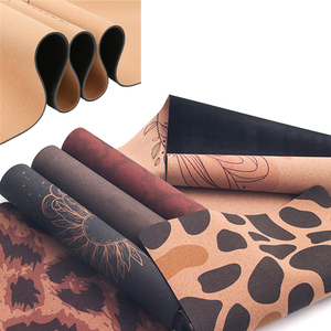 Groothandel Duurzame Ecologische Dikke 4,5 mm Natuurlijke Kurk Yogamatten Aangepaste Logo 183x68cm - Product Image 4