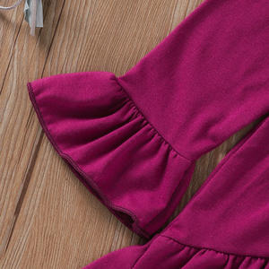 Vestido de niña único con diseño Persnickety, hecho a mano, de ganchillo elástico, con parte superior asimétrica - Product Image 4