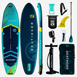Skatinger 2025 venda quente Drop Stitch sup <span class=keywords><strong>board</strong></span> inflável <span class=keywords><strong>stand</strong></span> <span class=keywords><strong>up</strong></span> padel <span class=keywords><strong>paddle</strong></span> <span class=keywords><strong>board</strong></span> <span class=keywords><strong>paddle</strong></span> prancha de surf surf surf