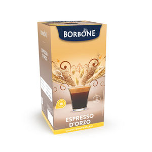 Set di 18 Capsule K-Cup Borbone Espresso D'Orzo con Filtro di Carta ESE 44mm e Coperchio in Alluminio 0,14g/capsula - Product Image 1
