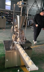 Machine à fabriquer des baozi en acier inoxydable, ligne de production automatique de pains farcis à la vapeur pour les xiao long <span class=keywords><strong>bao</strong></span> et les momo - Product Image 4