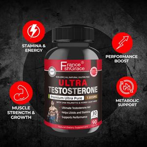 Complément alimentaire personnalisé pour la vitalité masculine avec Tongkat Ali, soutien énergétique pour hommes, capsules de soutien à la vitalité masculine - Product Image 4