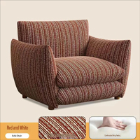 Fauteuil inclinable moderne du milieu du siècle, multifonctionnel, avec panneau en bois, pour salon, chambre, bureau, salle à manger extérieure, mobilier de maison