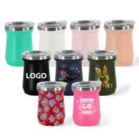 Premium Argentine Logo personnalisé Yerba Mate tasse Double paroi en acier inoxydable Bombilla traditionnelle 5oz organique gourde thé tasse