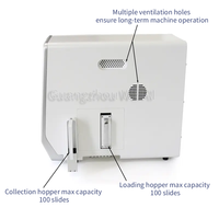 WEIAI Automatic Barcode Printing Glass Slide Marking Machine Hospital Lab Specimen Histology Pathology UV Laser Slide Printer