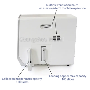 WEIAI Automatische Barcode-afdrukkende glazen objectglaasmarkeermachine voor ziekenhuislaboratoria, histologie, pathologie, UV-laser objectglaasprinter - Product Image 5
