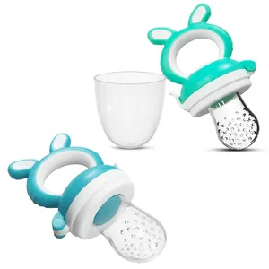 Wholesale price OEM customized hot selling baby fresh fruit food feeder nibbler 3 size pacifier