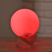 Nouveau haut-parleur Coran avec veilleuse lunaire 3D, lampe LED tactile et télécommande pour les musulmans apprenant le Coran dans la chambre