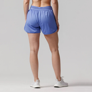 Shorts de sport OEM pour femmes, personnalisés, avec doublure Pro-Tech, poches, taille élastique, effet push-up, respirants, anti-transpiration, pour la course et le cyclisme - Product Image 2