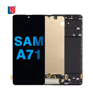จอแสดงผลโทรศัพท์มือถือสำหรับ <span class=keywords><strong>Samsung</strong></span> Galaxy <span class=keywords><strong>A71</strong></span>จอ LCD แบบสัมผัส OLED พร้อมกรอบสำหรับ <span class=keywords><strong>Samsung</strong></span> A714g - Product Image 1