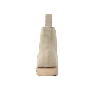 Bottes Chelsea en cuir véritable pour hommes, chaussures habillées tendance d'<span class=keywords><strong>hiver</strong></span>, imperméables, style britannique inspiré, bottines à la cheville - Product Image 4